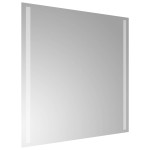 vidaXL Oglinda de baie cu LED, 60x60 cm
