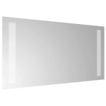 vidaXL Oglindă de baie cu LED, 40x20 cm