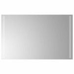 vidaXL Oglindă de baie cu LED, 80x50 cm