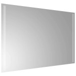 vidaXL Oglindă de baie cu LED, 90x60 cm