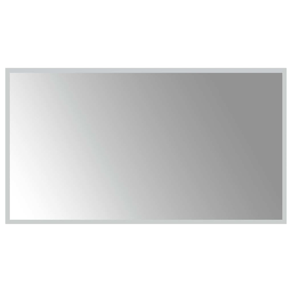 vidaXL Oglindă de baie cu LED, 90x50 cm