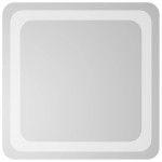 vidaXL Oglindă de baie cu LED, 40x40 cm