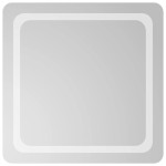 vidaXL Oglinda de baie cu LED, 60x60 cm