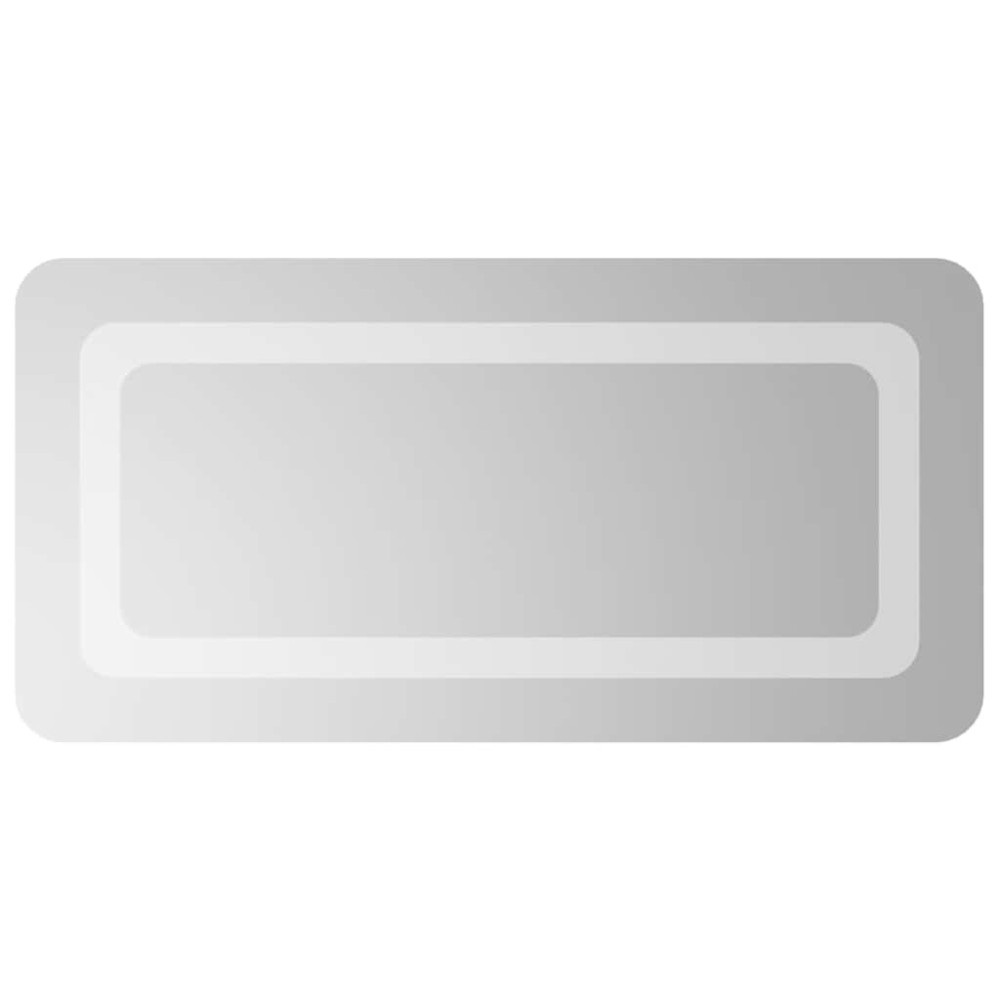 vidaXL Oglindă cu LED de baie, 60x30 cm