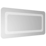 vidaXL Oglindă cu LED de baie, 60x30 cm