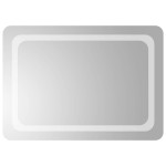vidaXL Oglindă de baie cu LED, 70x50 cm