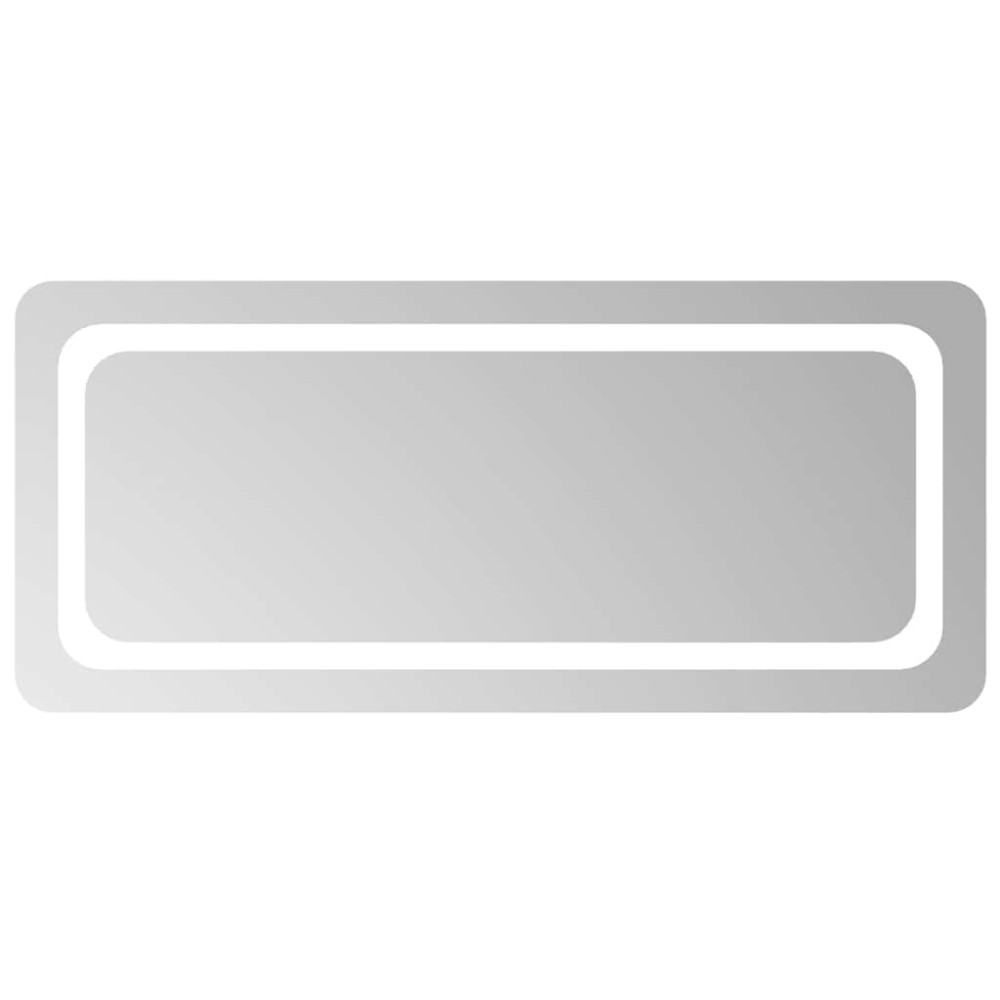 vidaXL Oglindă de baie cu LED, 90x40 cm