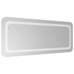 vidaXL Oglindă de baie cu LED, 100x40 cm