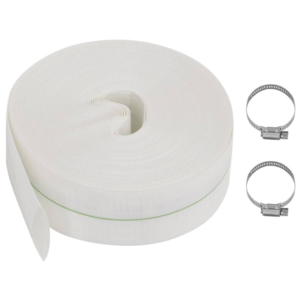 vidaXL Furtun plat, 50 m, 2", PE