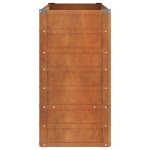 vidaXL Strat înălțat de grădină, ruginiu, 100x40x77 cm, oțel corten vidaXL Strat înălțat de grădină, ruginiu, 100x40x77 cm, oțel corten