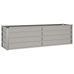 vidaXL Strat înălțat de grădină, ruginiu, 160x40x45 cm, oțel corten vidaXL Strat înălțat de grădină, ruginiu, 160x40x45 cm, oțel corten