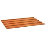 vidaXL Panouri de acoperiș, 36 buc., ruginiu, 60x44 cm, oțel corten vidaXL Panouri de acoperiș, 36 buc., ruginiu, 60x44 cm, oțel corten