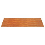 vidaXL Panouri de acoperiș, 36 buc., ruginiu, 60x44 cm, oțel corten vidaXL Panouri de acoperiș, 36 buc., ruginiu, 60x44 cm, oțel corten