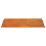 vidaXL Panouri de acoperiș, 12 buc., ruginiu, 100x44 cm, oțel corten vidaXL Panouri de acoperiș, 12 buc., ruginiu, 100x44 cm, oțel corten