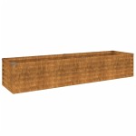 vidaXL Strat înălțat de grădină, 194x50x36 cm, oțel corten