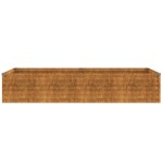 vidaXL Strat înălțat de grădină, 194x50x36 cm, oțel corten