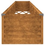 vidaXL Strat înălțat de grădină, 482x50x36 cm, oțel corten
