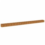vidaXL Strat înălțat de grădină, 770x50x36 cm, oțel corten vidaXL Strat înălțat de grădină, 770x50x36 cm, oțel corten