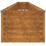vidaXL Strat înălțat de grădină, 770x50x36 cm, oțel corten vidaXL Strat înălțat de grădină, 770x50x36 cm, oțel corten
