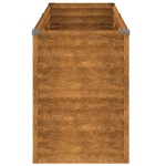 vidaXL Strat înălțat de grădină, 196x50x69 cm, oțel corten