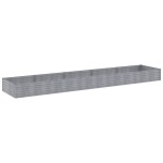 vidaXL Strat înălțat de grădină, 482x100x36 cm, oțel corten