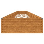 vidaXL Strat înălțat de grădină, 960x100x36 cm, oțel corten vidaXL Strat înălțat de grădină, 960x100x36 cm, oțel corten