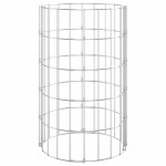 vidaXL Stâlp de gabion, Ø30x50 cm, oțel galvanizat, circular