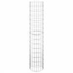 vidaXL Strat înălțat gabion 3 buc. Ø30x150 cm oțel galvanizat circular