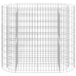 vidaXL Strat înălțat gabion, 120x50x100 cm, fier galvanizat