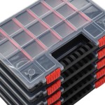 vidaXL Cutii de organizare, 5 buc., 34,5x25x5 cm, polipropilenă vidaXL Cutii de organizare, 5 buc., 34,5x25x5 cm, polipropilenă