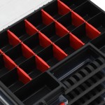 vidaXL Cutii de organizare, 5 buc., 34,5x25x5 cm, polipropilenă vidaXL Cutii de organizare, 5 buc., 34,5x25x5 cm, polipropilenă