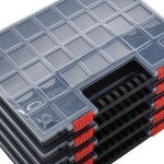 vidaXL Cutii de organizare, 5 buc., 40x30x5 cm, polipropilenă vidaXL Cutii de organizare, 5 buc., 40x30x5 cm, polipropilenă