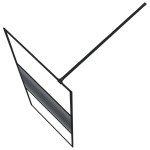 vidaXL Paravan de duș walk-in negru 80x195 cm sticlă ESG transparentă vidaXL Paravan de duș walk-in negru 80x195 cm sticlă ESG transparentă