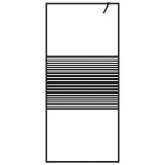 vidaXL Paravan de duș walk-in negru 90x195 cm sticlă ESG transparentă vidaXL Paravan de duș walk-in negru 90x195 cm sticlă ESG transparentă