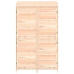vidaXL Șopron de grădină, 102x52x174,5 cm, lemn masiv de brad vidaXL Șopron de grădină, 102x52x174,5 cm, lemn masiv de brad