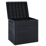 vidaXL Ladă depozitare de grădină antracit 58,5x46x55 cm polipropilenă vidaXL Ladă depozitare de grădină antracit 58,5x46x55 cm polipropilenă