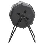 vidaXL Recipient de compost de grădină, negru, 73x64x95 cm, 160 L vidaXL Recipient de compost de grădină, negru, 73x64x95 cm, 160 L