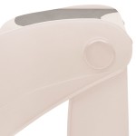 vidaXL Scări pliabile pentru câini în 3 trepte crem 50x38x38cm plastic