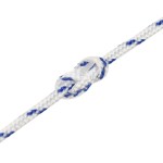 vidaXL Frânghie de barcă, alb, 2 mm, 100 m, polipropilenă vidaXL Frânghie de barcă, alb, 2 mm, 100 m, polipropilenă