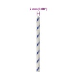 vidaXL Frânghie de barcă, alb, 2 mm, 100 m, polipropilenă vidaXL Frânghie de barcă, alb, 2 mm, 100 m, polipropilenă