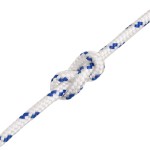 vidaXL Frânghie de barcă, alb, 3 mm, 500 m, polipropilenă vidaXL Frânghie de barcă, alb, 3 mm, 500 m, polipropilenă
