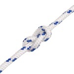 vidaXL Frânghie de barcă, alb, 6 mm, 250 m, polipropilenă vidaXL Frânghie de barcă, alb, 6 mm, 250 m, polipropilenă
