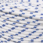 vidaXL Frânghie de barcă, alb, 8 mm, 50 m, polipropilenă vidaXL Frânghie de barcă, alb, 8 mm, 50 m, polipropilenă