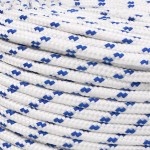 vidaXL Frânghie de barcă, alb, 10 mm, 25 m, polipropilenă vidaXL Frânghie de barcă, alb, 10 mm, 25 m, polipropilenă