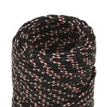 vidaXL Frânghie de barcă, negru, 2 mm, 250 m, polipropilenă vidaXL Frânghie de barcă, negru, 2 mm, 250 m, polipropilenă