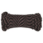 vidaXL Frânghie de barcă, negru, 3 mm, 50 m, polipropilenă vidaXL Frânghie de barcă, negru, 3 mm, 50 m, polipropilenă