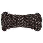 vidaXL Frânghie de barcă, negru, 4 mm, 250 m, polipropilenă vidaXL Frânghie de barcă, negru, 4 mm, 250 m, polipropilenă