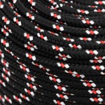 vidaXL Frânghie de barcă, negru, 10 mm, 500 m, polipropilenă vidaXL Frânghie de barcă, negru, 10 mm, 500 m, polipropilenă