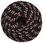 vidaXL Frânghie de barcă, negru, 12 mm, 100 m, polipropilenă vidaXL Frânghie de barcă, negru, 12 mm, 100 m, polipropilenă