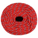vidaXL Frânghie de barcă, roșu, 6 mm, 50 m, polipropilenă vidaXL Frânghie de barcă, roșu, 6 mm, 50 m, polipropilenă